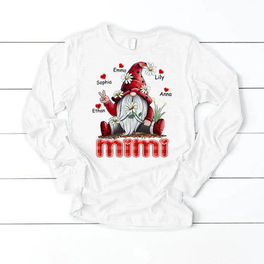 Mimi Gnome Heart Kids VT22120072 Longsleeve