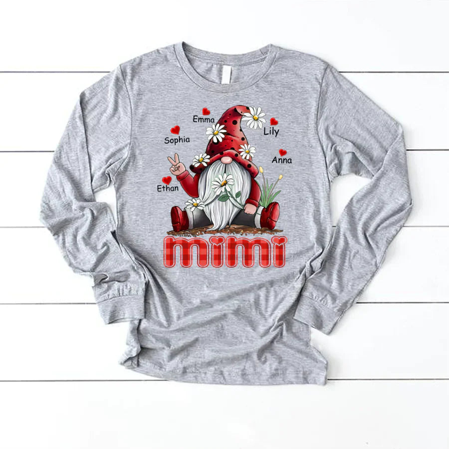 Mimi Gnome Heart Kids VT22120072 Longsleeve