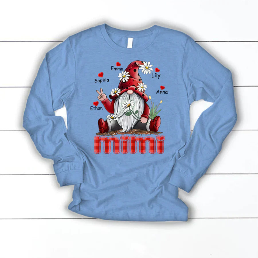Mimi Gnome Heart Kids VT22120072 Longsleeve