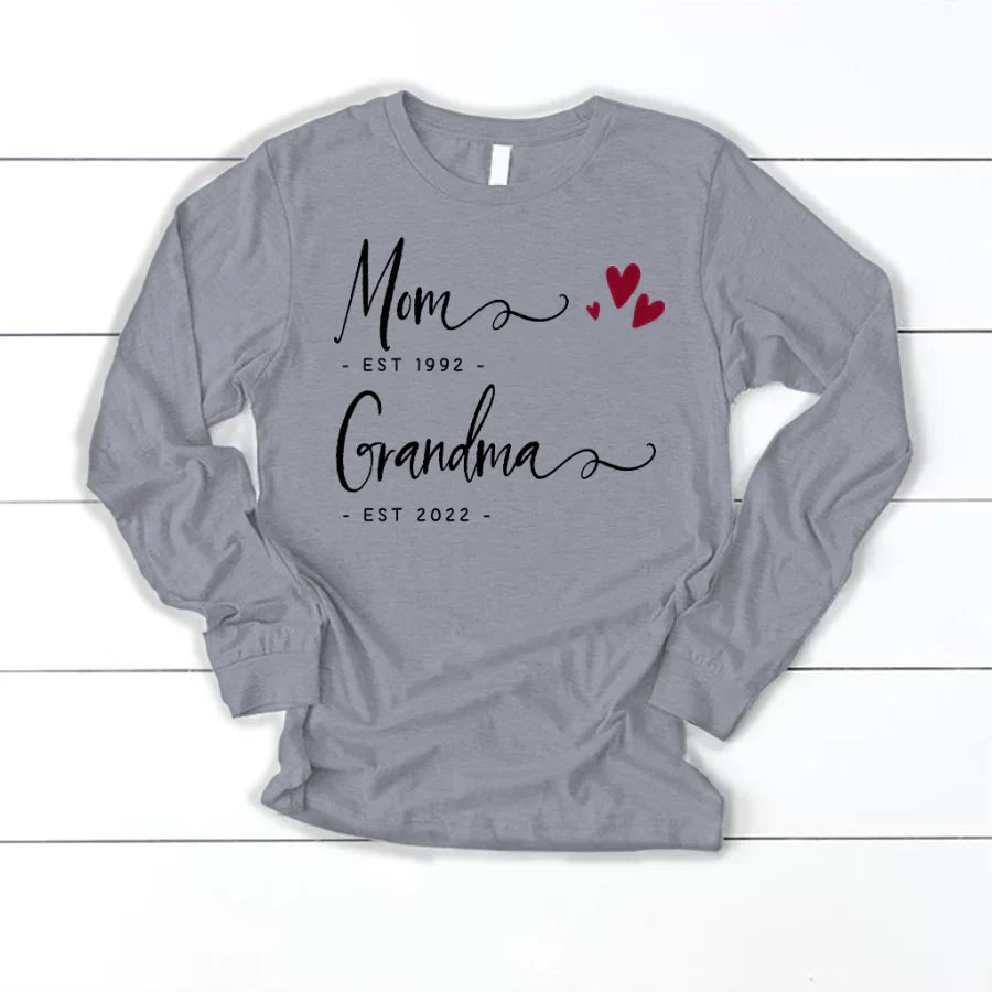 Mom Grandma VTN221125 Longsleeve