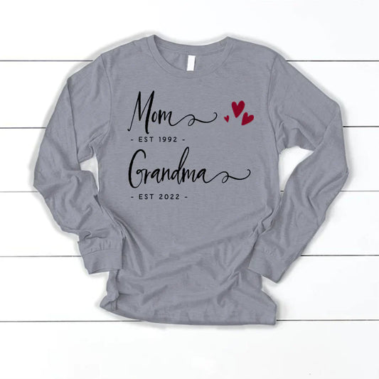 Mom Grandma VTN221125 Longsleeve