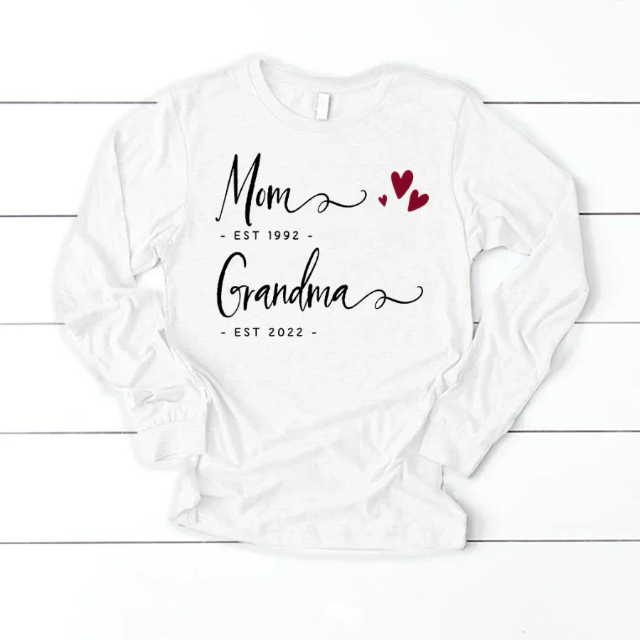 Mom Grandma VTN221125 Longsleeve
