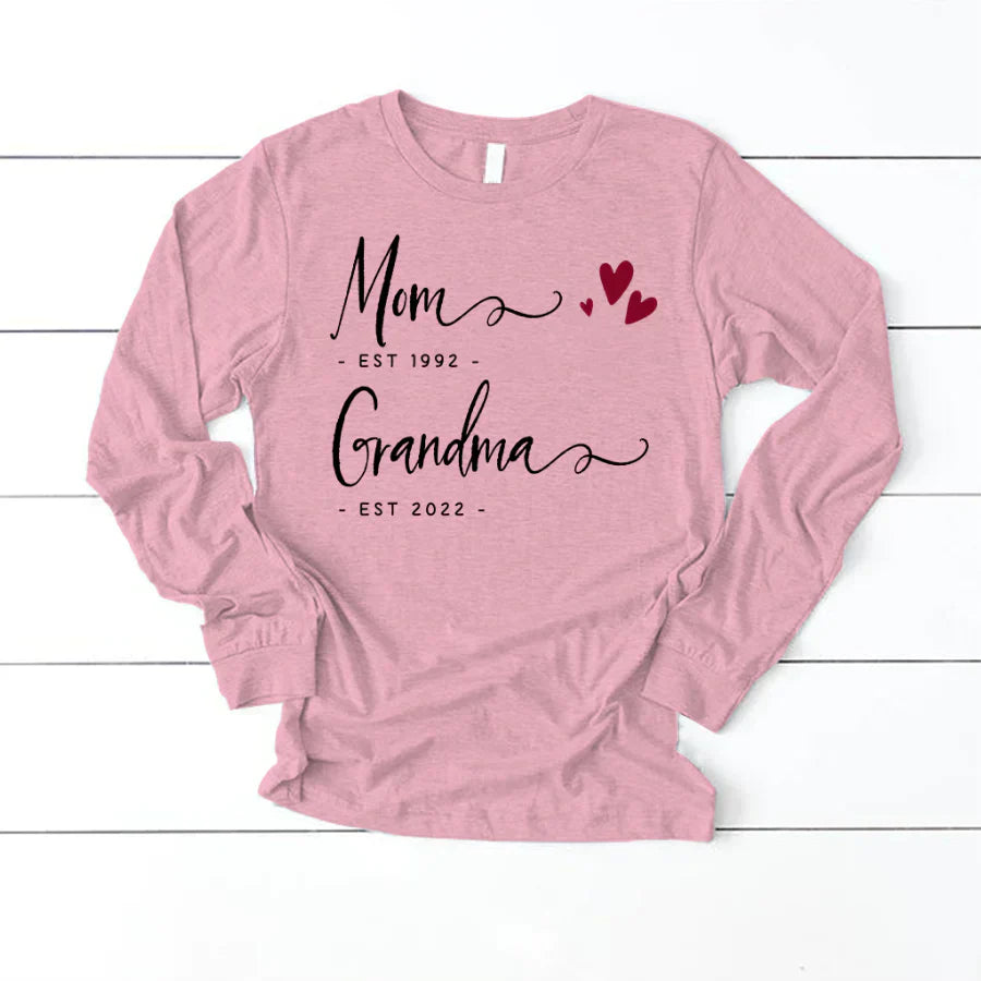 Mom Grandma VTN221125 Longsleeve