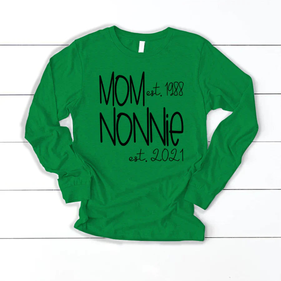 Mom Nonnie Est VTN221125 Longsleeve