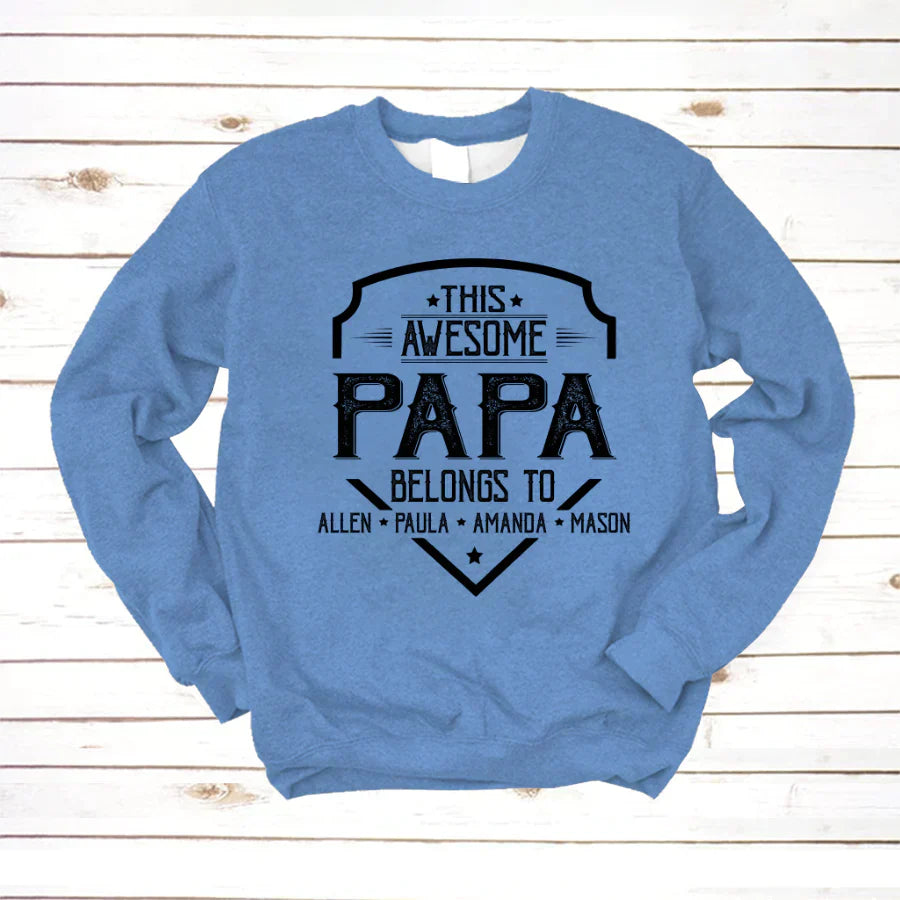 Papa Awesome Kids VT22120052 Sweatshirt