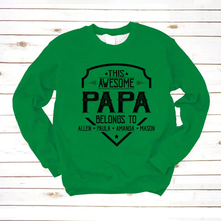 Papa Awesome Kids VT22120052 Sweatshirt