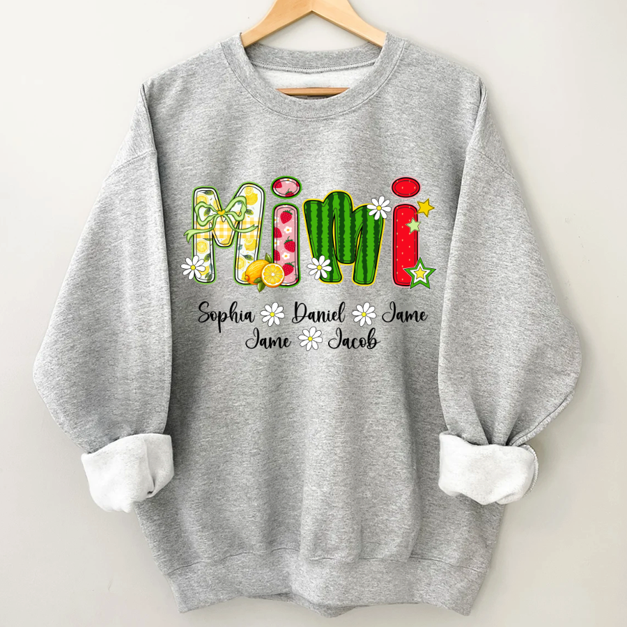 Summer Fruit Design Personalized Gift Mimi with Grandkids