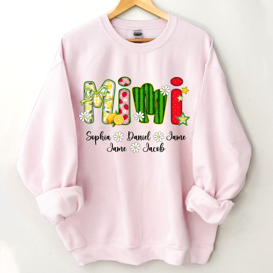 Summer Fruit Design Personalized Gift Mimi with Grandkids