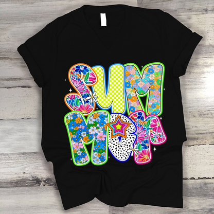 Summer floral Hello Summer Shirt