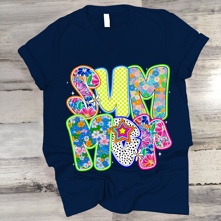 Summer floral Hello Summer Shirt