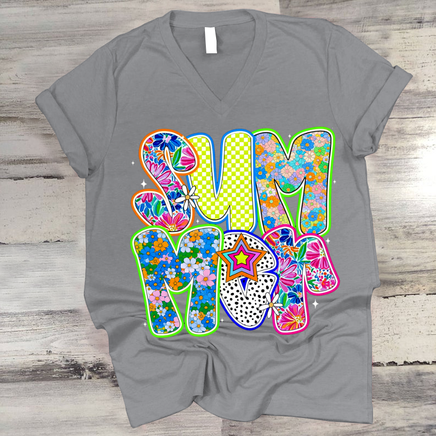 Summer floral Hello Summer Shirt