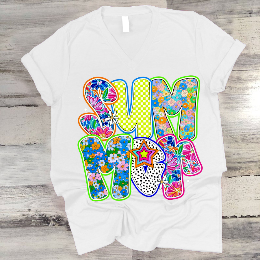 Summer floral Hello Summer Shirt