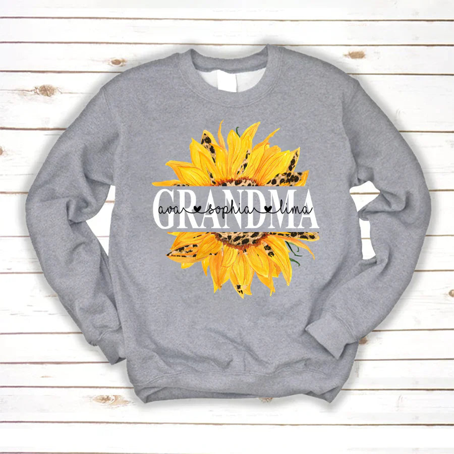 Sunflowers Grandma And Kids VTN221126 Sweatshirt
