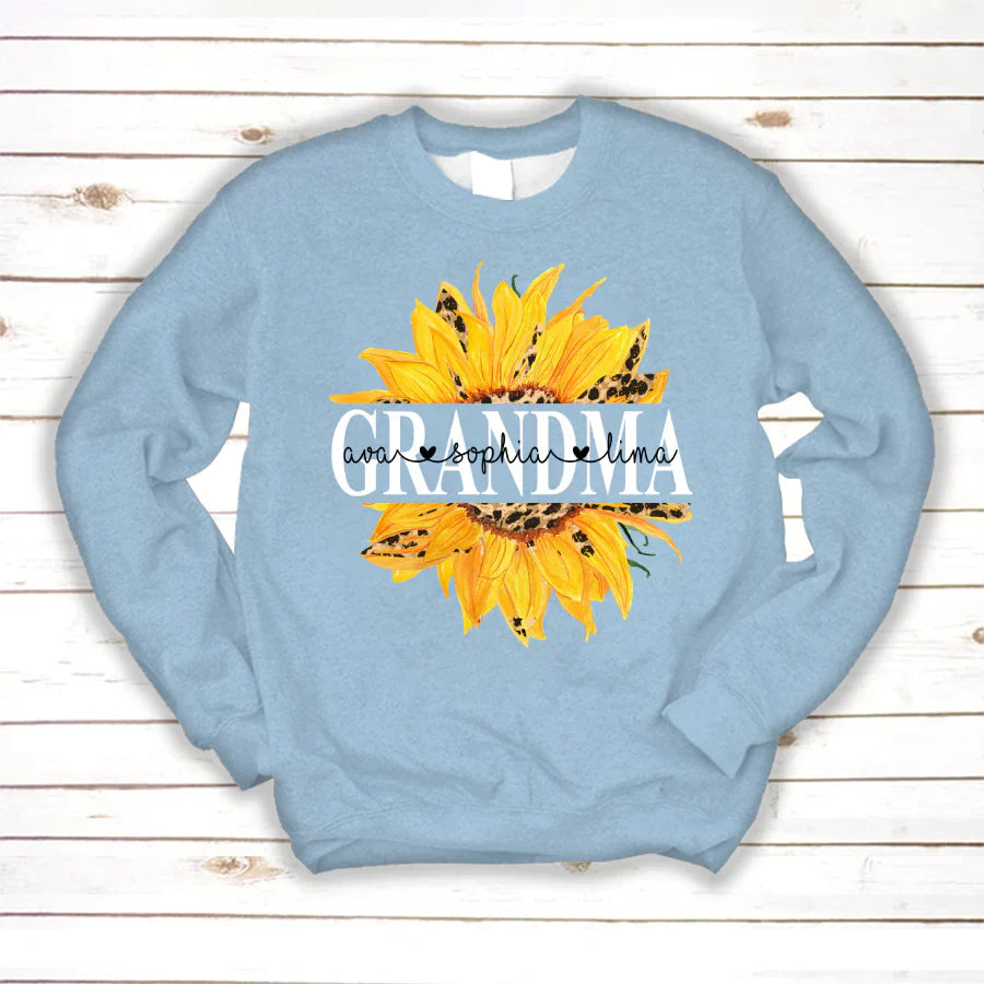 Sunflowers Grandma And Kids VTN221126 Sweatshirt