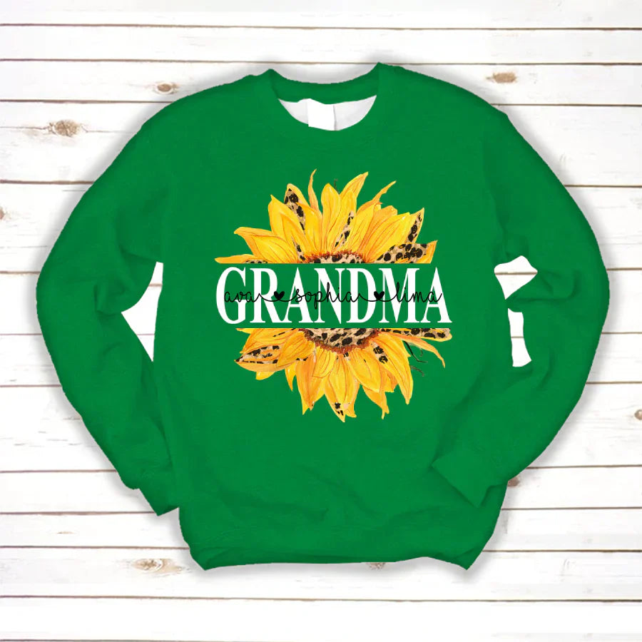 Sunflowers Grandma And Kids VTN221126 Sweatshirt