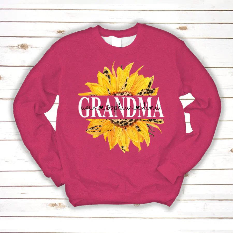 Sunflowers Grandma And Kids VTN221126 Sweatshirt