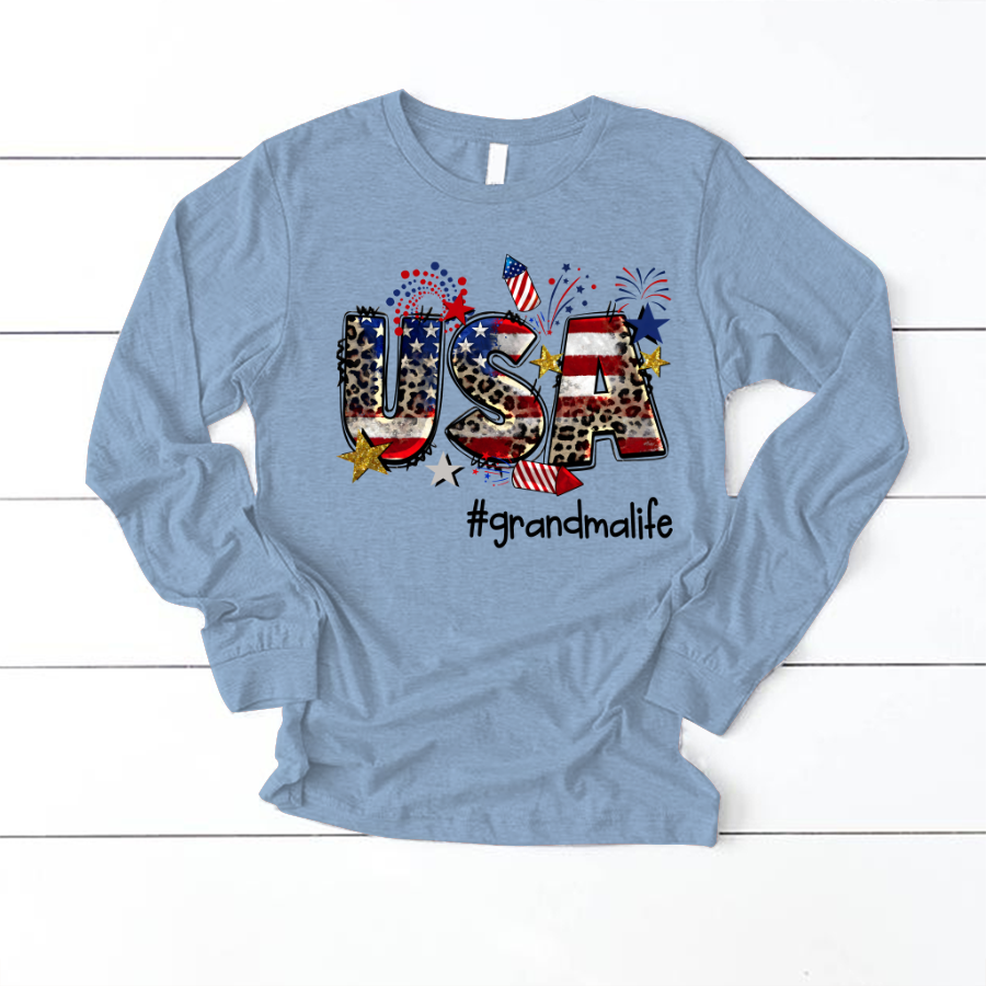 USA 4th of July  grandmalife CL01 Longsleeve