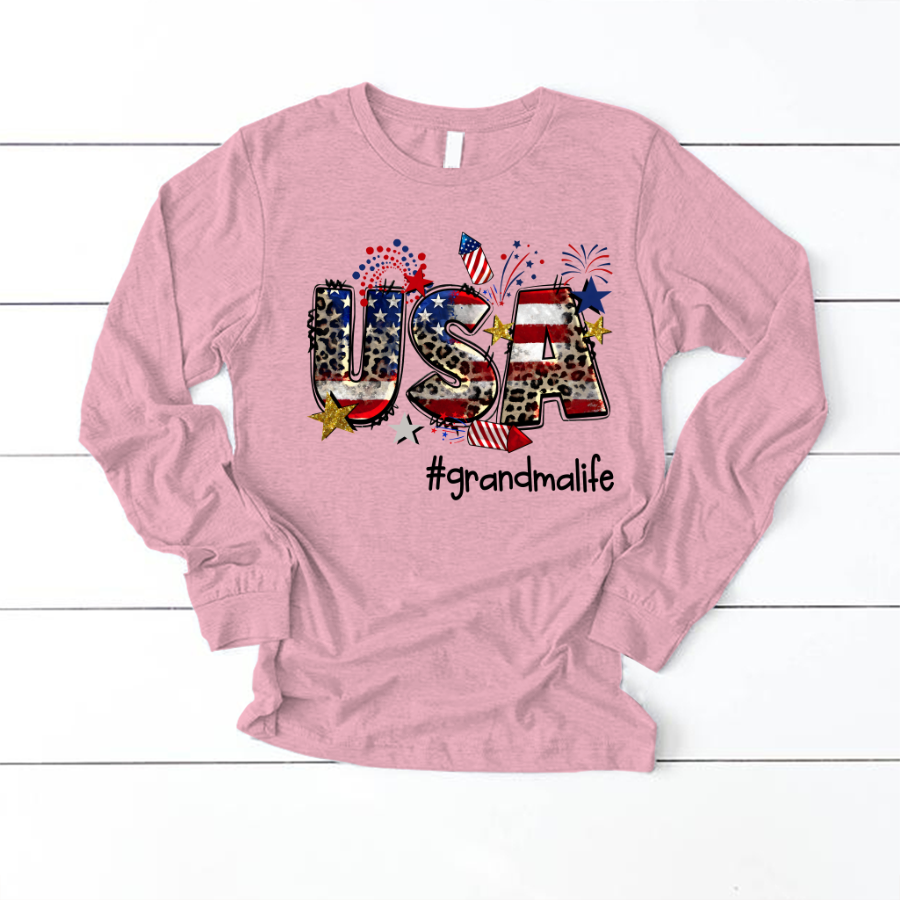 USA 4th of July  grandmalife CL01 Longsleeve