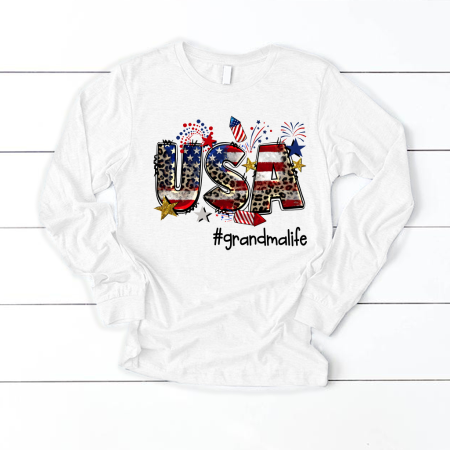 USA 4th of July  grandmalife CL01 Longsleeve