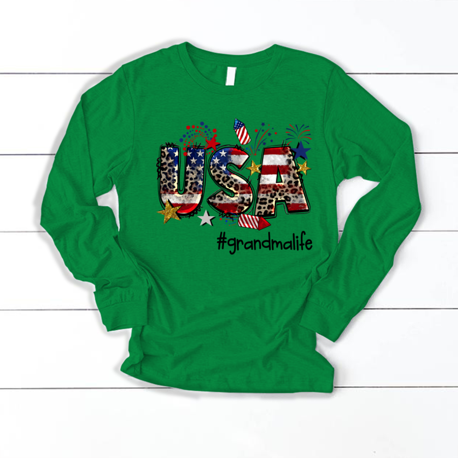USA 4th of July  grandmalife CL01 Longsleeve
