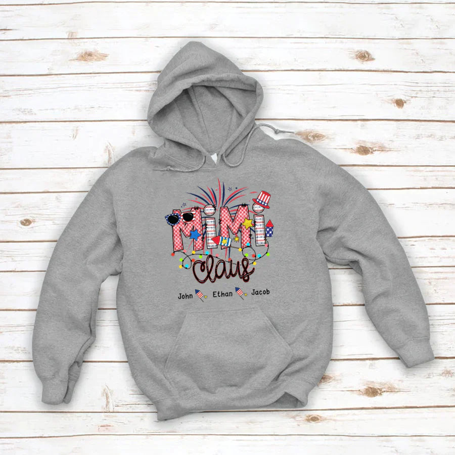 Christmas Mimi Claus And Kids CTH01 Hoodie