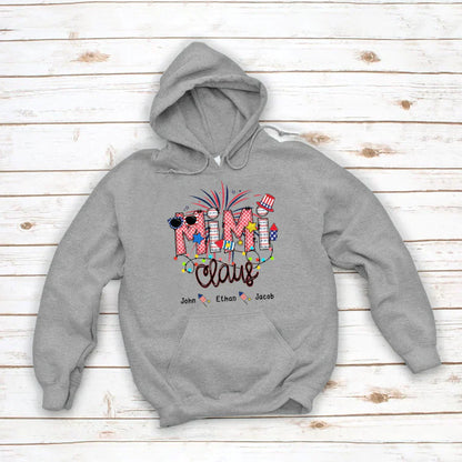 Christmas Mimi Claus And Kids CTH01 Hoodie