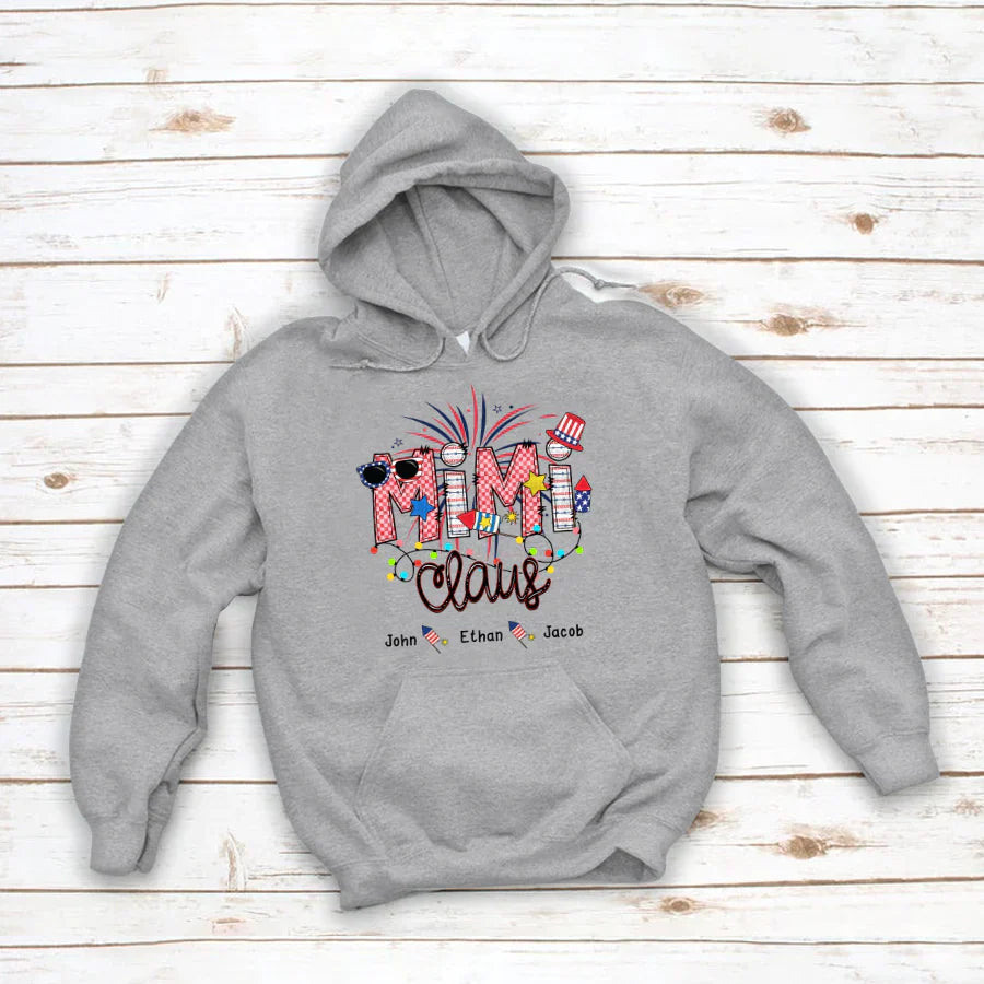 Christmas Mimi Claus And Kids CTH01 Hoodie