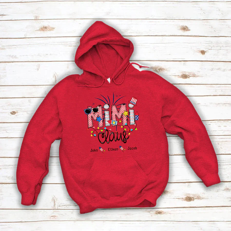 Christmas Mimi Claus And Kids CTH01 Hoodie
