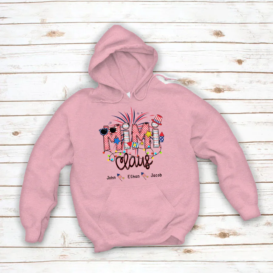 Christmas Mimi Claus And Kids CTH01 Hoodie