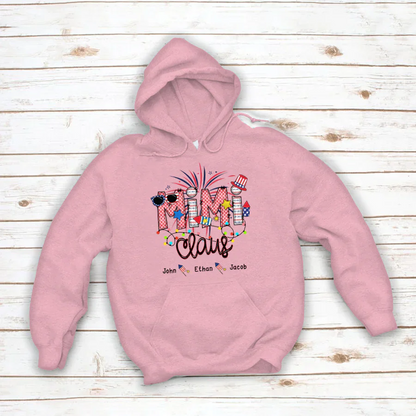Christmas Mimi Claus And Kids CTH01 Hoodie