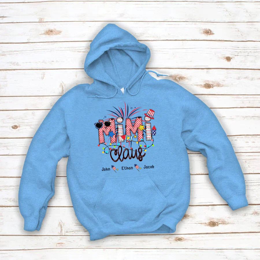 Christmas Mimi Claus And Kids CTH01 Hoodie