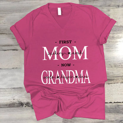 First Mom Kids And Grandma Grandkids VTN221126 V-Neck