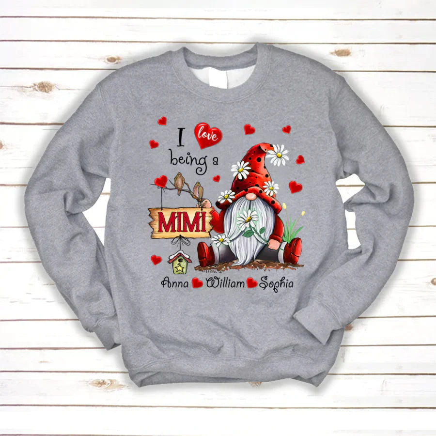 I Love Being A Mimi Heart VT2212001 Sweatshirt