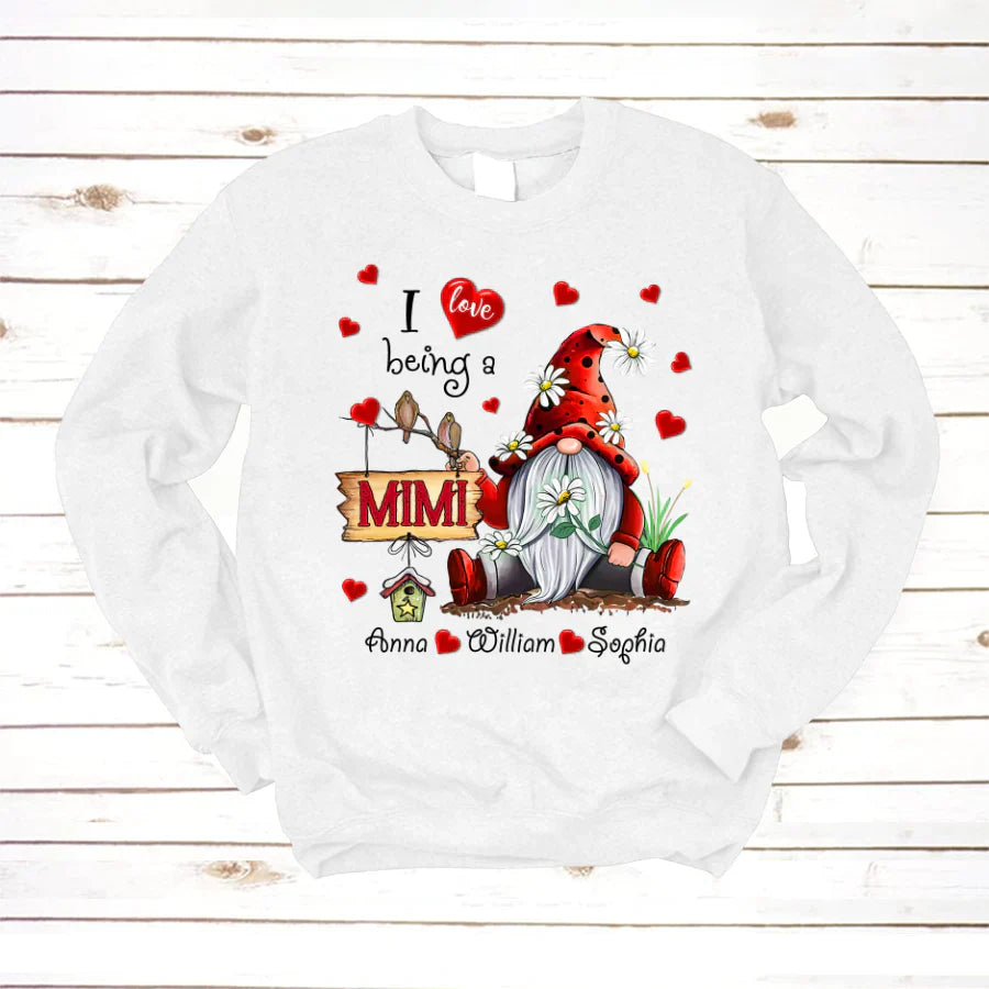 I Love Being A Mimi Heart VT2212001 Sweatshirt