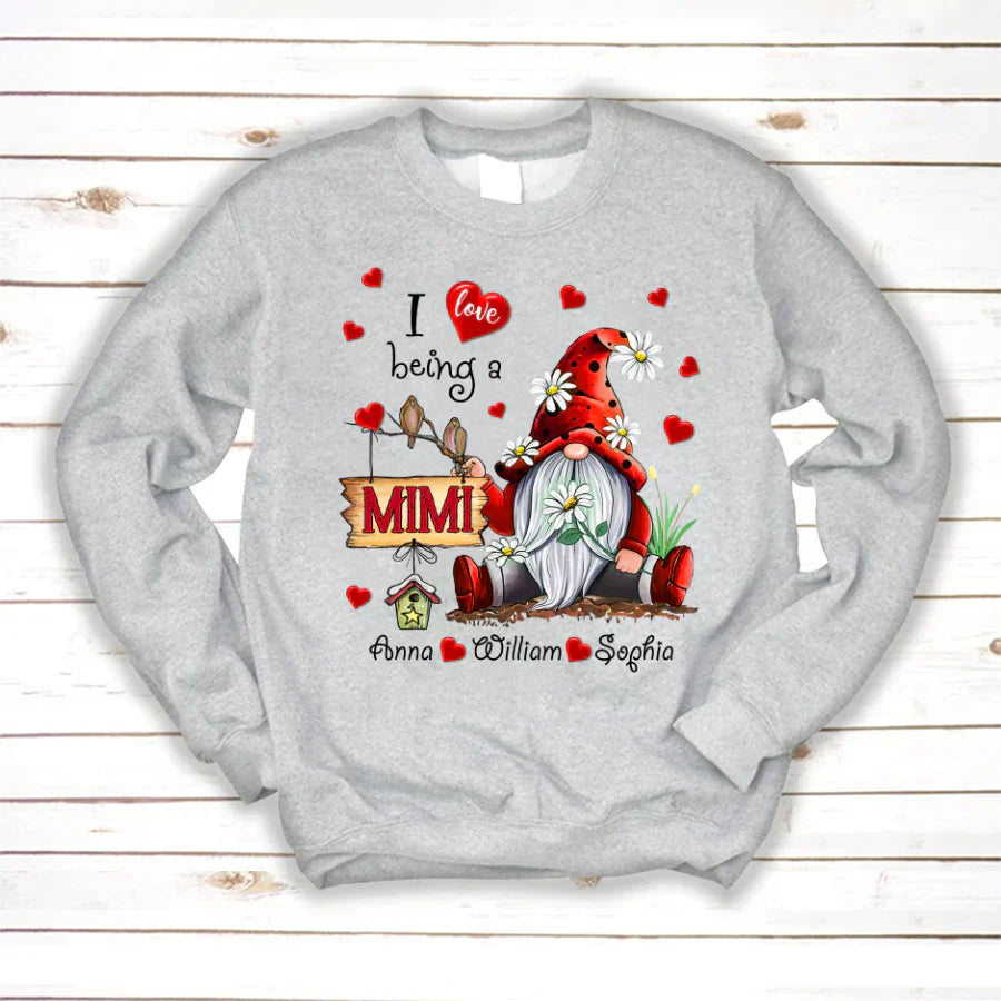 I Love Being A Mimi Heart VT2212001 Sweatshirt