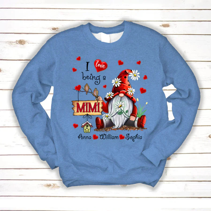 I Love Being A Mimi Heart VT2212001 Sweatshirt