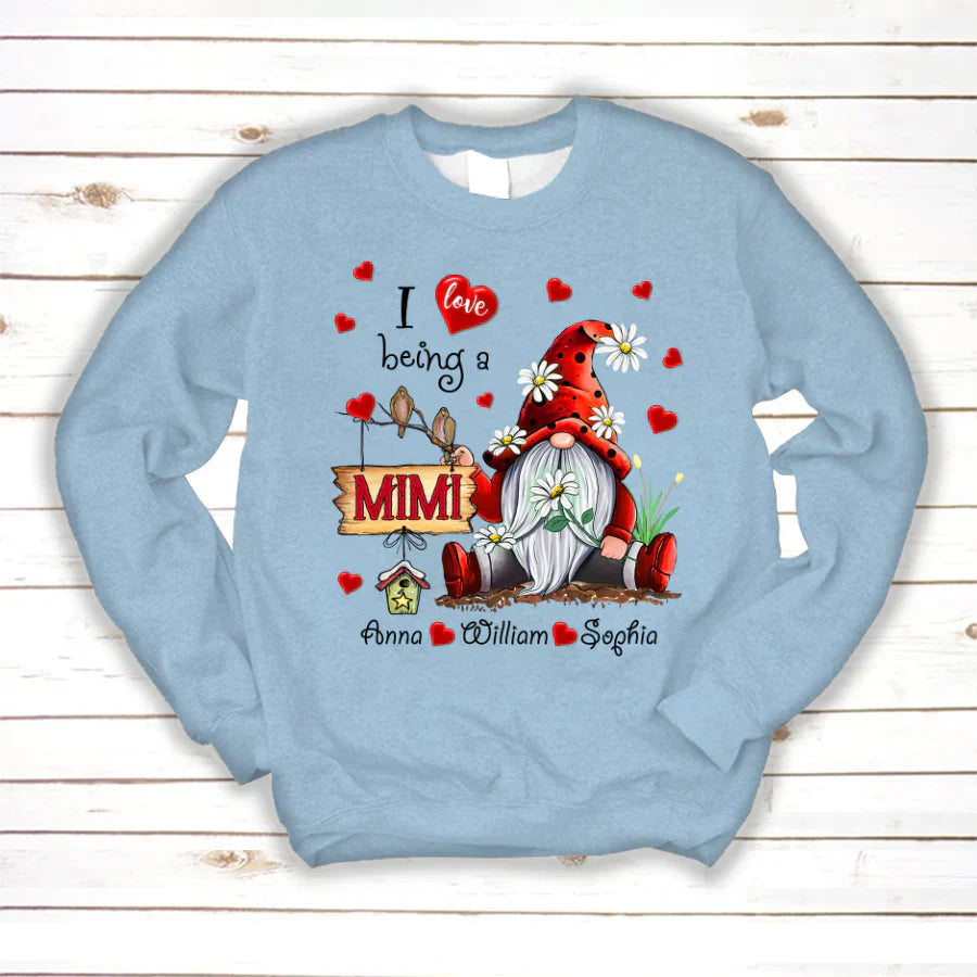 I Love Being A Mimi Heart VT2212001 Sweatshirt