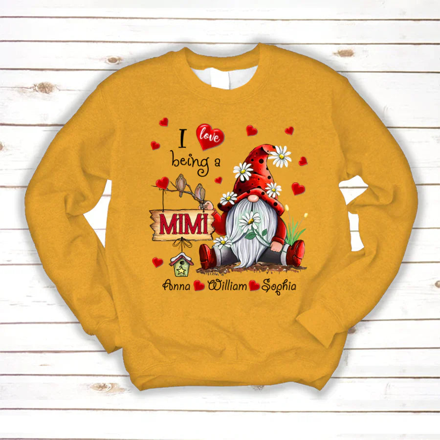 I Love Being A Mimi Heart VT2212001 Sweatshirt