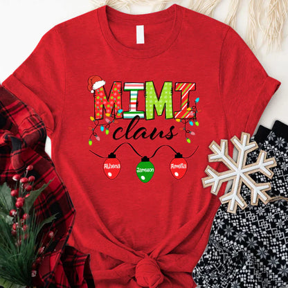 Mimi Claus And Grandkids CTH01 T-Shirt