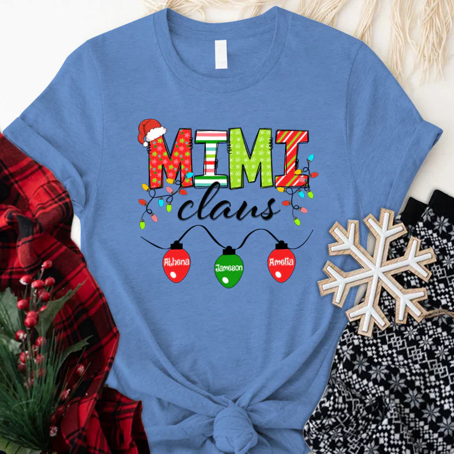 Mimi Claus And Grandkids CTH01 T-Shirt