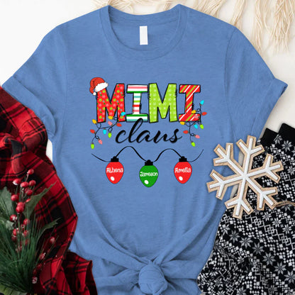 Mimi Claus And Grandkids CTH01 T-Shirt