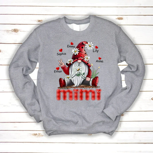 Mimi Gnome Heart Kids VT22120072 Sweatshirt