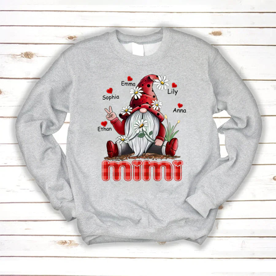 Mimi Gnome Heart Kids VT22120072 Sweatshirt