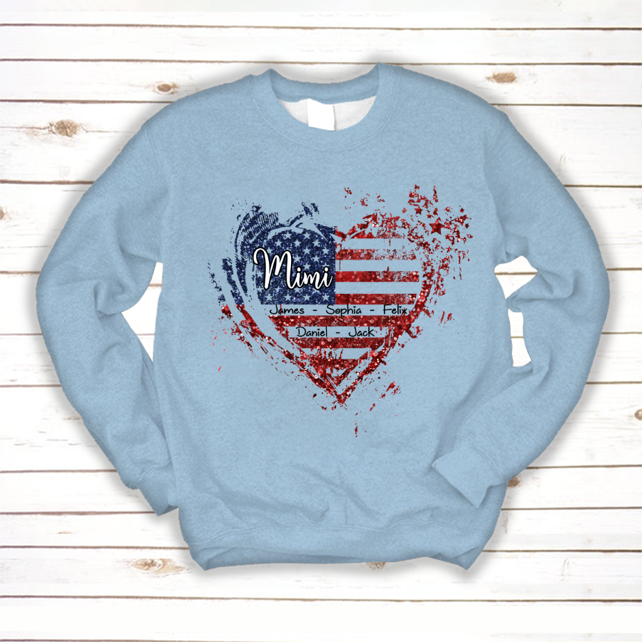 Mimi Heart American Sweatshirt