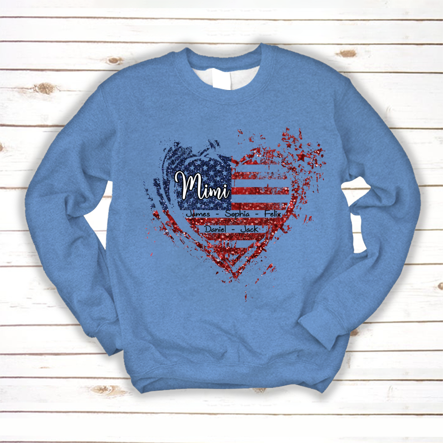 Mimi Heart American Sweatshirt