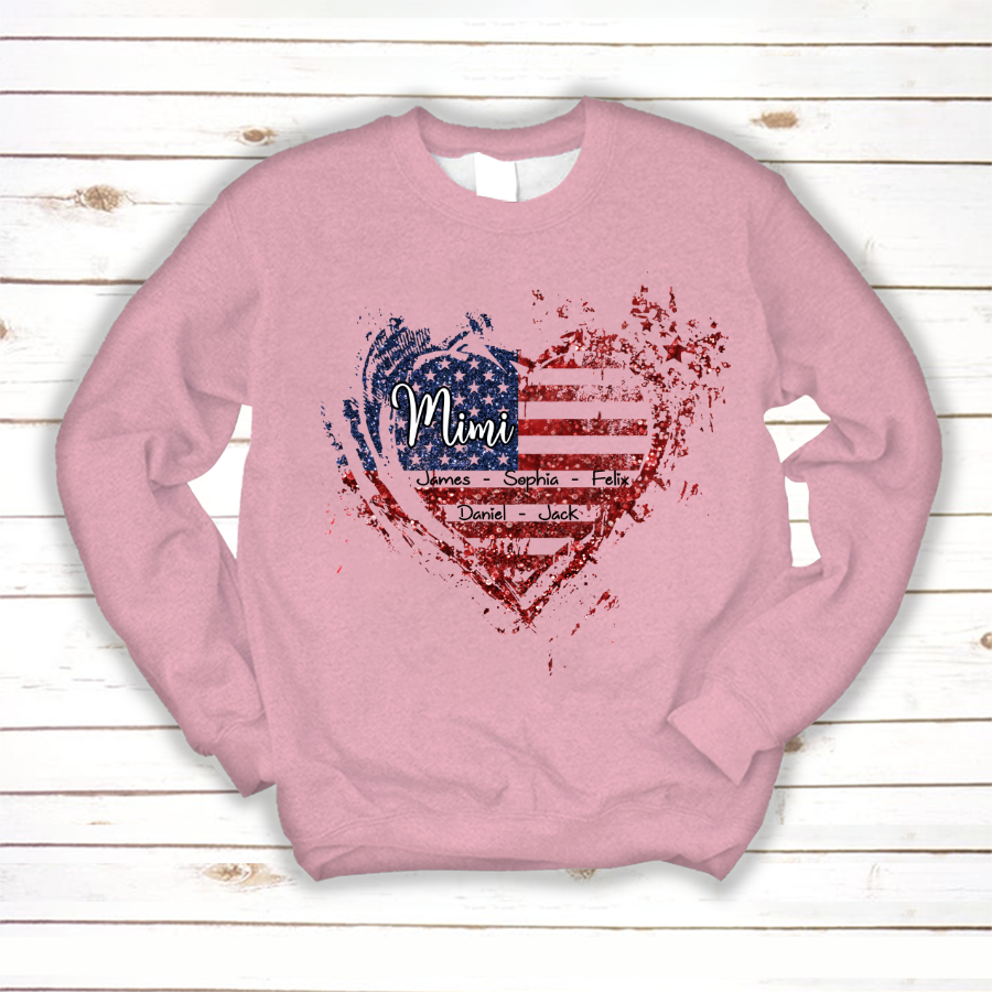 Mimi Heart American Sweatshirt
