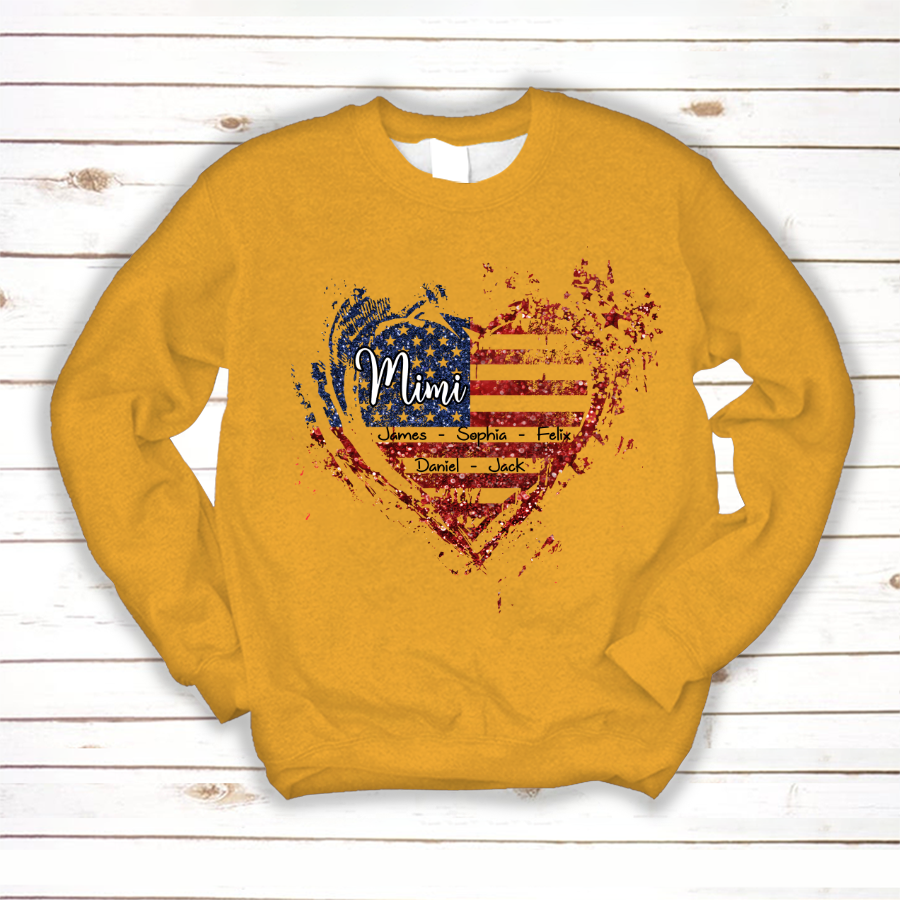 Mimi Heart American Sweatshirt