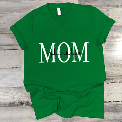 Mom And Kids Heart VTN2212002 V-Neck