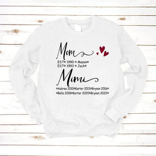 Mom And Mimi Kids Est VT22120093 Sweatshirt