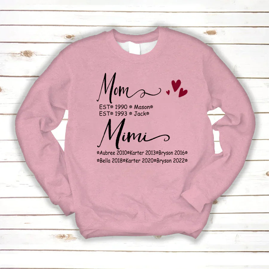 Mom And Mimi Kids Est VT22120093 Sweatshirt